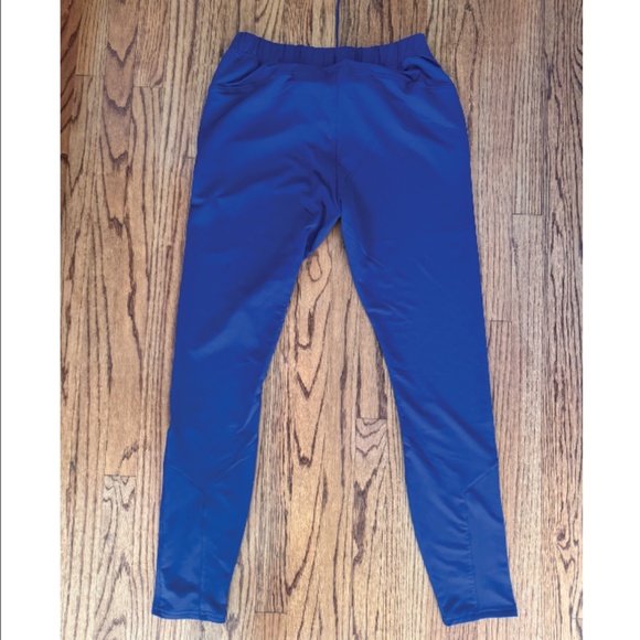 CASTORE RANGERS TRAINING FOOTBALL SOCCER PANTS BLUE MENS size LARGE NWT - Picture 2 of 5